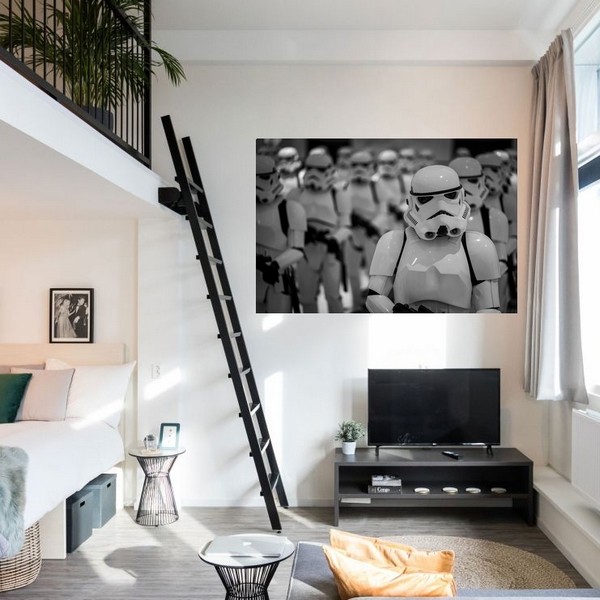 Example of wall stickers: Stormtroopers